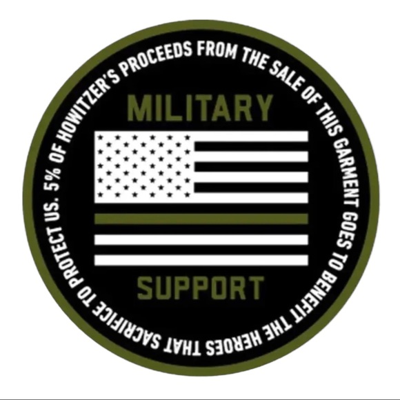 Howitzer Style Men's T-Shirt American Natures Military Grunt MFG - Picture 8 of 10